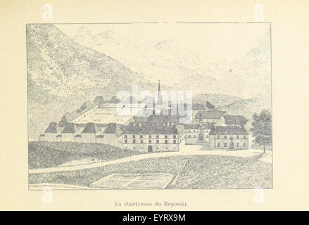 Immagine tratta da pagina 177 di "Histoire de Mélan", che illustra la storia del monastero di Chartreuse a Mélan, con i suoi dettagli architettonici e il suo significato religioso. Foto Stock