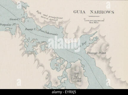 Immagine da pagina 185 di "A Voyage in the Sunbeam" che mostra le illustrazioni della vita a bordo della nave, compresi i disegni di Honor A. Y. Bingham. Foto Stock