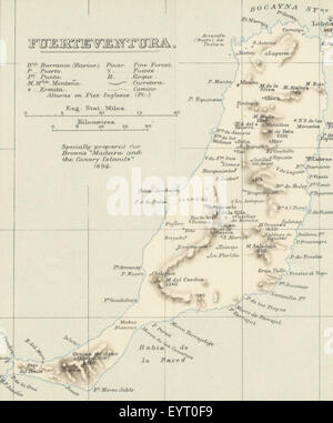 Mappa '.' estratte da Flickr 11227472916 ID immagine presa da pagina 216 del '[Medeira e le isole Canarie Foto Stock