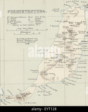 Mappa '.' estratte da Flickr 11236303105 ID immagine presa da pagina 224 del '[Medeira e le isole Canarie Foto Stock