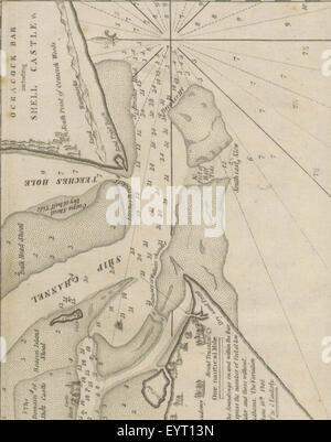 Mappa '.' estratte da Flickr 11003692824 ID immagine presa da pagina 226 di 'le coste americane Pilot Foto Stock