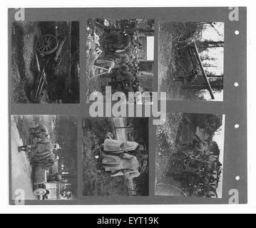 Questa immagine, tratta dalla collezione di fotografie ufficiali di guerra del Canadian War Memorials Fund, raffigura probabilmente soldati canadesi, operazioni militari o memoriali di guerra del periodo della prima guerra mondiale, che fungono da importante documento storico. Foto Stock