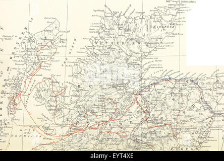 Mappa '.' estratte da Flickr 11095984036 ID immagine presa da pagina 30 del 'La geografia storica di Foto Stock