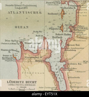 Mappa '.' estratte da Flickr 11248513804 ID immagine presa da pagina 305 del 'Deutsch-Südwest-Afrika Seine wirtschaftliche Erschliessung, Foto Stock