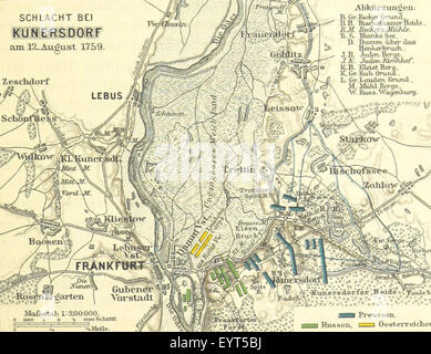 Mappa '.' estratte da Flickr 11174347443 ID immagine presa da pagina 309 di 'Die Hohenzollern und das Foto Stock