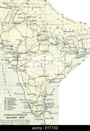 Mappa '.' estratte da Flickr 11201078666 ID immagine presa da pagina 357 del manuale di geografia commerciale' Foto Stock