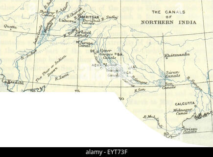 Mappa '.' estratte da Flickr 11201078666 ID immagine presa da pagina 357 del manuale di geografia commerciale' Foto Stock