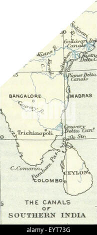 Mappa '.' estratte da Flickr 11201078666 ID immagine presa da pagina 357 del manuale di geografia commerciale' Foto Stock