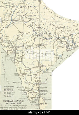 Mappa '.' estratte da Flickr 11219421173 ID immagine presa da pagina 357 del '[Handbook di geografia commerciale]' Foto Stock