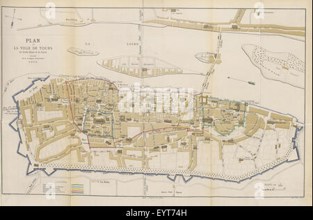 Histoire de la ville de Tours immagine presa da pagina 359 di "Histoire de la ville Foto Stock