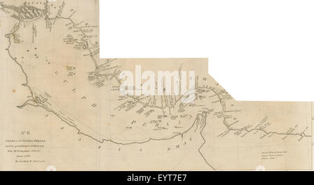 Mappa '.' estratte da Flickr 11001054303 ID immagine presa da pagina 368 di 'il commercio e la navigazione Foto Stock