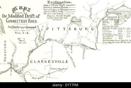 Immagine presa da pagina 37 del 'La geologia del New Hampshire. Una relazione contenente i risultati delle esplorazioni ordinato dal legislatore, [DA] C. H. Hitchcock, membro del geologo, J. H. Huntington, Principal Assistant' immagine presa da pagina 37 del 'La geologia di nuovo Foto Stock