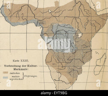 Mappa '.' estratte da Flickr 11246899996 ID immagine presa da pagina 431 di 'Der Ursprung der Kultur Foto Stock