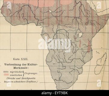 Mappa '.' estratte da Flickr 11246899996 ID immagine presa da pagina 431 di 'Der Ursprung der Kultur Foto Stock