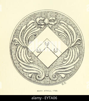 Immagine di "The Church Heraldry of Norfolk", che mostra stemmi trovati su asini, monumenti e altri manufatti della chiesa di Norfolk, con note e illustrazioni dettagliate. Foto Stock