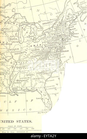 Mappa '.' estratte da Flickr 11253572566 ID immagine presa da pagina 459 di 'geografia fisica da W Foto Stock