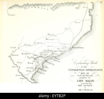 Mappa '.' estratte da Flickr 11019773605 ID immagine presa da pagina 509 di " Storia della guerra Foto Stock