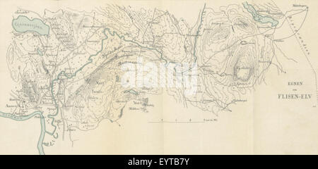 Mappa '.' estratte da Flickr 11232694756 ID immagine presa da pagina 511 di "Blade af Norges Krigshistorie Foto Stock