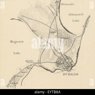 Mappa '.' estratte da Flickr 11043499776 ID immagine presa da pagina 511 di "i russi in Bulgaria Foto Stock