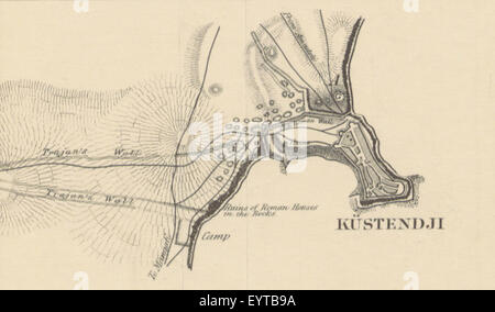 Mappa '.' estratte da Flickr 11044311974 ID immagine presa da pagina 513 del 'i russi in Bulgaria Foto Stock