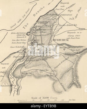 Mappa '.' estratte da Flickr 11044311974 ID immagine presa da pagina 513 del 'i russi in Bulgaria Foto Stock