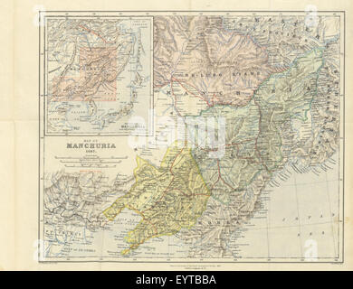 La lunga montagna bianca; o un viaggio in Manciuria ... con illustrazioni e una mappa immagine presa da pagina 519 di 'La lunga montagna bianca; Foto Stock