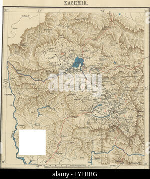 Mappa '.' estratte da Flickr 11231204744 ID immagine presa da pagina 519 di "valle del Kashmir Foto Stock