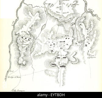 Mappa '.' estratte da Flickr 11019834295 ID immagine presa da pagina 523 di " Storia della guerra Foto Stock