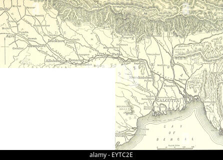 Mappa '.' estratte da Flickr 11143539485 ID immagine presa da pagina 553 di " città del mondo Foto Stock