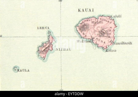 Mappa '.' estratte da Flickr 11196699246 ID immagine presa da pagina 618 di 'Stanford il compendio di geografia Foto Stock