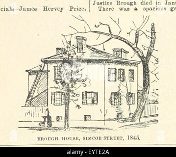 Robertson le attrazioni di Toronto. Una raccolta di bozzetti storici della città vecchia di York dal 1792 fino al 1833 (fino al 1837) e di Toronto da 1834 a 1893 (1914). Anche ... incisioni ... Pubblicato da Toronto "Evening Telegram." 6 ser immagine presa da pagina 657 di 'Robertson le attrazioni di Toronto Foto Stock