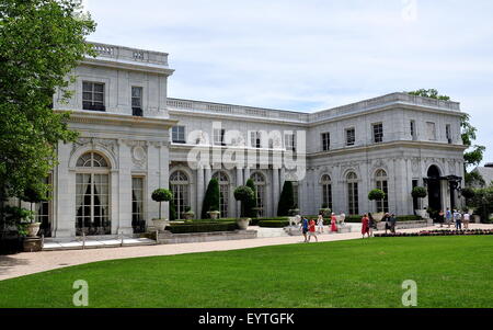 Newport, Rhode Island: 1898-1902 Rosecliff Mansion costruita per Teresa Fair Oelrichs Foto Stock
