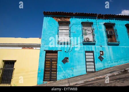 Vecchia città coloniale. Venezuela, Ciudad Bolivar è una delle più belle città coloniali in Venezuela. Foto Stock