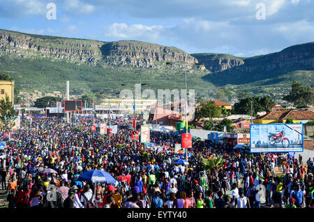 Fare carnevale di Lubango, Angola (2014) Foto Stock