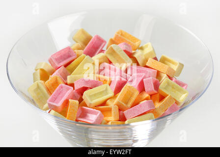 Pez caramella di frutta - Gusti Assortiti Foto Stock