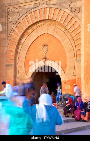 Bab El aveva, Rabat, Marocco, Africa Settentrionale, Africa Foto Stock