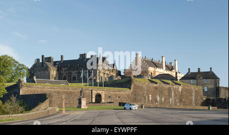 Il Castello di Stirling, Stirlingshire, Scotland, Regno Unito, Europa Foto Stock