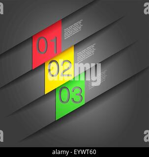 Il design moderno modello Illustrazione Vettoriale