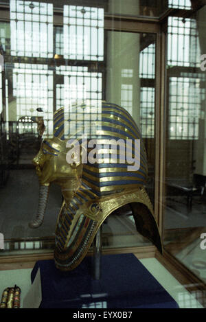 Il re Tutankhamon's mask Foto Stock