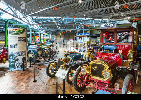 Il National Motor Museum di Beaulieu, Hampshire, Inghilterra, Regno Unito Foto Stock