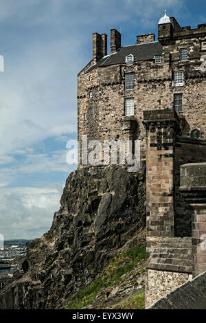 Il Castello di Edimburgo, Scozia, Regno Unito Foto Stock