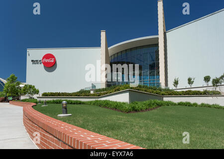 Giardini museo Mondo di Coca Cola (©ROSSER FABRAP 2005) PEMBERTON posto atlanta in Georgia negli Stati Uniti Foto Stock