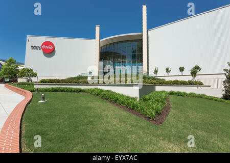Giardini museo Mondo di Coca Cola (©ROSSER FABRAP 2005) PEMBERTON posto atlanta in Georgia negli Stati Uniti Foto Stock
