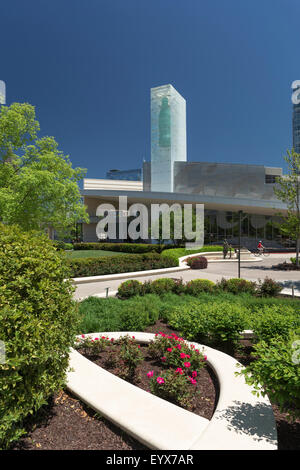 Giardini museo Mondo di Coca Cola (©ROSSER FABRAP 2005) PEMBERTON posto atlanta in Georgia negli Stati Uniti Foto Stock
