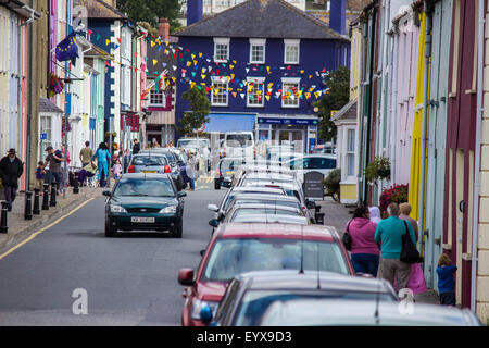 Aberaeron, Ceredigion, Wales UK, tabernacolo Street Foto Stock