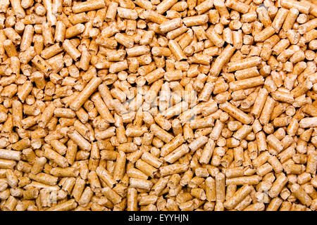 Pellet di legno Foto Stock