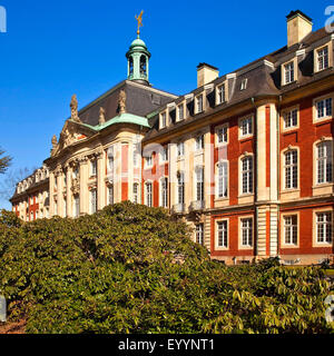 Università di Muenster, castello di Muenster, Germania, Renania settentrionale-Vestfalia, Munster Foto Stock