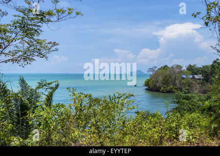 Costa vicino a Krabi, Thailandia Foto Stock