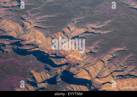 Colorado-Plateau, Grand Canyon, vista aerea, STATI UNITI D'AMERICA Foto Stock