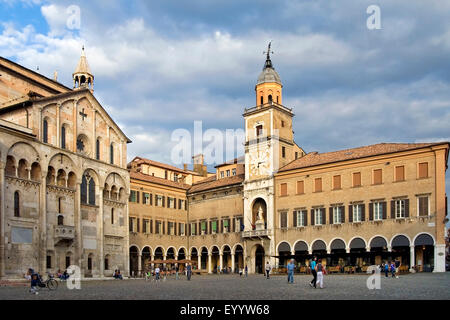 Palazzo Comunale di Modena, Emilia Romagna, Modena Foto Stock